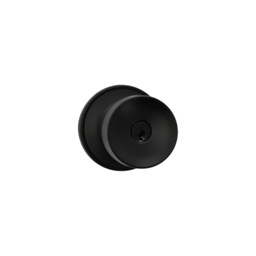 [91160-421] GEO Tulip Entry Knob, Matte Black Finish