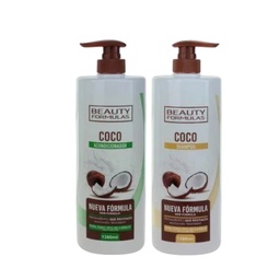 [006-31874] ****Beauty Formulas Coco Shampoo &amp; Conditioner 1380ml