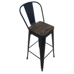 [P1910-0011 / MBC32093] Mobel Bar Chair Black