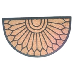 [HHHD-FLMT-01102 / RH3347] Classy Homes Coco Rubber Non-Brushed Panama Mat 18 x 30 In., 8mm Thick