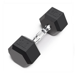 [RHD20] Runic Hexagonal Dumbbell with Rubber 20 Lb.