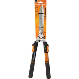 [391911-1001] Fiskars Power-Lever Hardened Steel Hedge Shears 20 In.