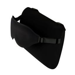 [N34-PL01-BK] Nautica Travel Pillow Memory Foam 28x20cm, Black
