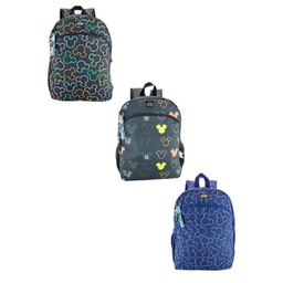 [42-30133] Disney Mickey Backpack, Navy / Black Multi-color