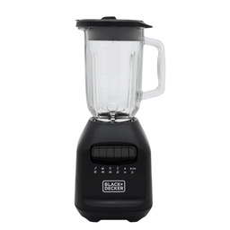 [BL2209GBB-LA] Black &amp; Decker Blender Ice Crush Glass Jar, Black