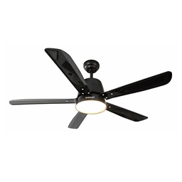 [STXELHGE5201L] Stanley Ceiling Fan 52 In. 5-Blades DC CCT, Black