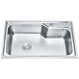[7545A / RHTKS34165] Royal Homes Single Bowl Sink, 29.5 In. x 17.7 In. x 7.1 In., Stainless Steel