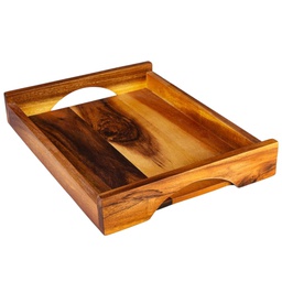 [N43-105-ACAC] Nautica Home Acacia Wood Serving Tray 30x40x6cm