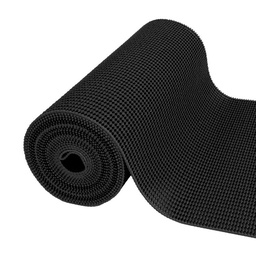 [NH39-116-BLK] Nautica Home PVC Shelf Liner 18 In. x 10 Ft./ 45cm x 3.04M. Back
