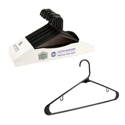 [701-02761] Wonder House Clothes Hangers, 30-pack, Black
