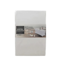 [720-1457045] Hotel Collection Rect Table Cover 8 Ft., White

