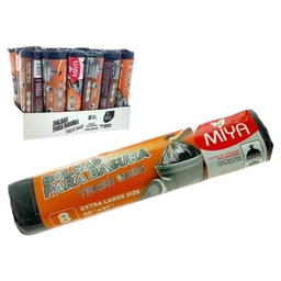 [011-VI38589] Miya Garbage Bag Roll XL, Black