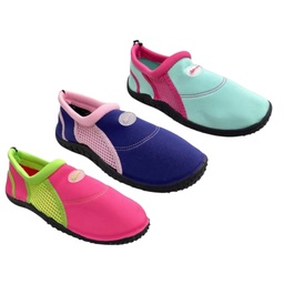 [539-1448598] Randers Ladies' Water Shoes, Pink/ Green, Aqua/ Pink, Navy/ Pink