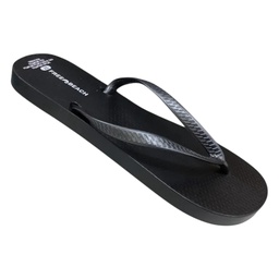 [513-1459363BK] Freebeach Ladies Slippers 35-40 Black