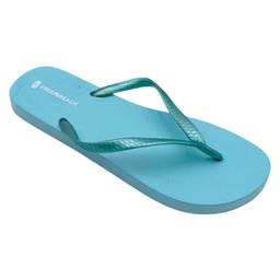 [513-1459363CE] Freebeach Ladies Slippers 35-40 Sky Blue