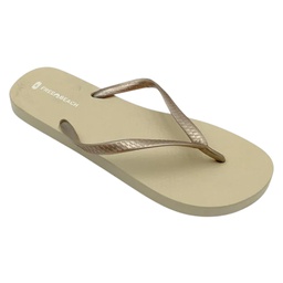 [513-1459363CR] Freebeach Ladies Slippers 35-40 Cream