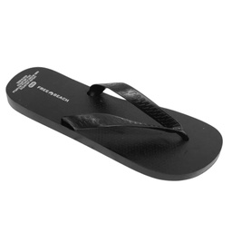 [514-1459365BK] Freebeach Mens Slippers 37-44 Black