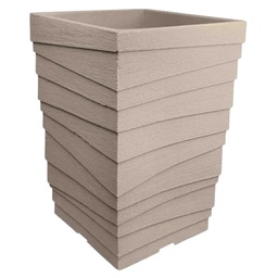 [767-JVIQ36D] Japi Italian Quadratto Planter Square, Sand