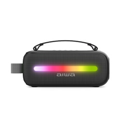 [AWSS40BT] Aiwa Bluetooth Speaker with Wireless Microphone | TWS | 12W RMS | Portable | Wireless Microphone | RGB Lights
