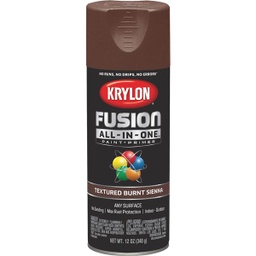 [K02777007] ^Krylon Fusion All-In-One Textured Spray Paint &amp; Primer, Burnt Sienna