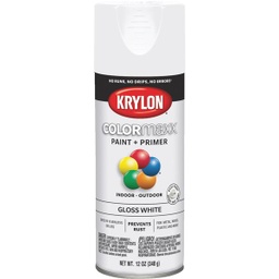 [K05545007] Krylon ColorMaxx 12 Oz. Gloss Spray Paint, White