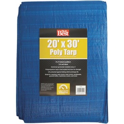 [767904] Do it Best General Purpose Woven Tarp 20 x 30 Ft., Blue