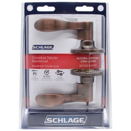 [B51VEN11] ****Schlage-Residential Tubular Lock Keyed Entry 7707007703257