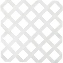 [208472] ****Deckorators Vinyl Lattice Panel 4 Ft. W x 8 Ft. L x 1/8 In. Thick, White