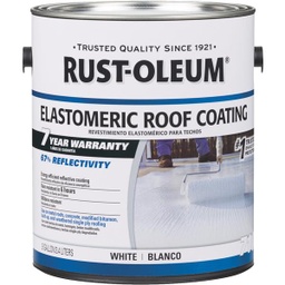 [301904] Rust-Oleum 710 10-Year Elastomeric Roof Coating 1 Gal., White