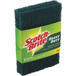 [223-10] ****Scotch-Brite Heavy Duty Scour Pad, 6 In. x 3.8 In. (3-Pack)
