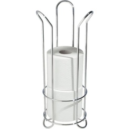 [68620] ^InterDesign Forma Tulip Freestanding Toilet Paper Holder, Chrome