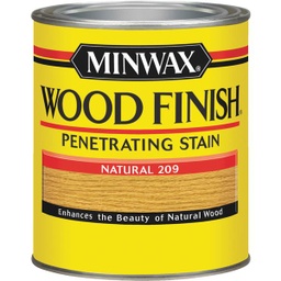 [70000444] ****Minwax Wood Finish Penetrating Stain, Natural, 1 Qt.