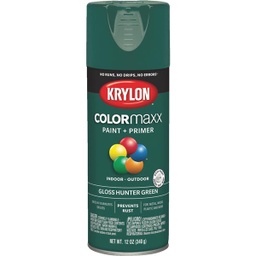 [K05523007] ****Krylon ColorMaxx 12 Oz. Gloss Spray Paint, Hunter Gre
