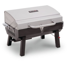 [465640214] ****Char-Broil Stainless Steel 200 Sq. In. LP Gas Portable Tabletop Grill