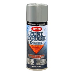 [K09213007 / 3320983 / K09213007] Krylon Rust Tough Rust-Preventative Spray Paint, Metallic, Aluminum, 12oz.