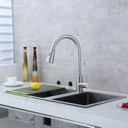 [3647 RHPOKF17006] Royal Homes SS Kitchen Faucet with Pull-Out Sprayer