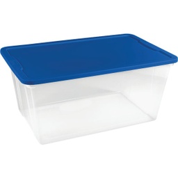 [3290CLBL.06] Homz Storage Tote 90 Qt. Clear