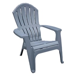 [8371-94-3901 / 254143] ****Adams RealComfort Resin Adirondack Chair Bluestone