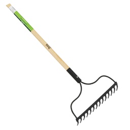 [761624] ****Best Garden Steel Bow Garden Rake 14 In. (14-Tine)