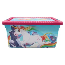 [2954] ****Disney Kids Storage Container 7L Unicorns