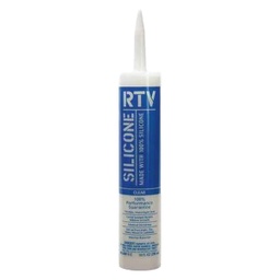 [WL099110C] ^White Lightning All Purpose RTV Silicone Sealant 10 oz. Clear