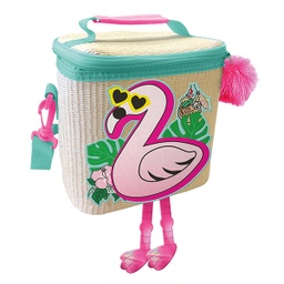 [13289] ****Disney Kids Fashion Lunch Bag - Flamingoj