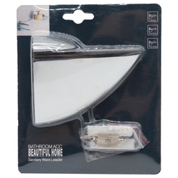 [KL-139] ****Classy Homes Shelf Clips Glass /Chrome 1pc