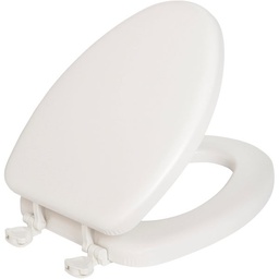 [115EC 000] Mayfair by Bemis Elongated Closed-Front Premium Soft Toilet Seat, White