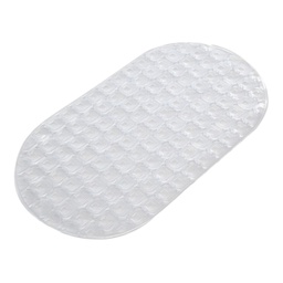 [BMAT-C04639-04] Con-Tact Retro PVC Bath Mat 27.5 x 15 In. Clear