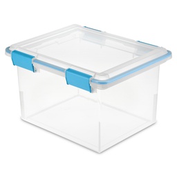 [19334304 / 5364005] Sterilite 32 Qt. Gasket Storage Tote 14.9 x 11 x 18.5 In.