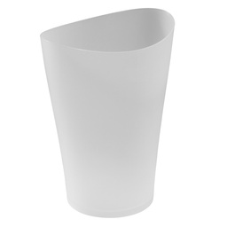 [FG290200CLR] Rubbermaid Spa Works Vanity Wastebasket 2.25 Gal. / 9 Qt. Clear