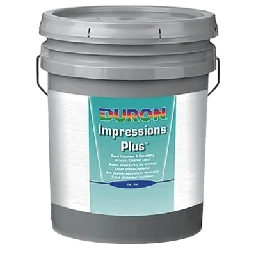 [DU30W1051-20] ****Duron Impressions Plus Int/ Ext Flat White Base 5 Gal