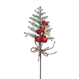 [831-MXMAS91-55] Miro Christmas Pick 34cm Red/ Green