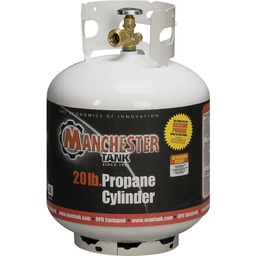 [10504.17] ****Manchester Tank Vertical Propane Tank, 20 Lb. Capacity (Empty)